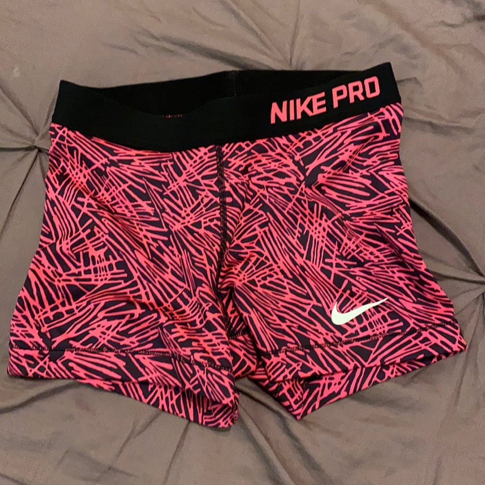 Nike pro spandex shorts